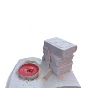 Candle Books Cilicon Mold