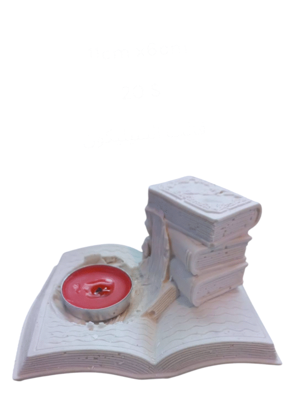 Candle Books Cilicon Mold