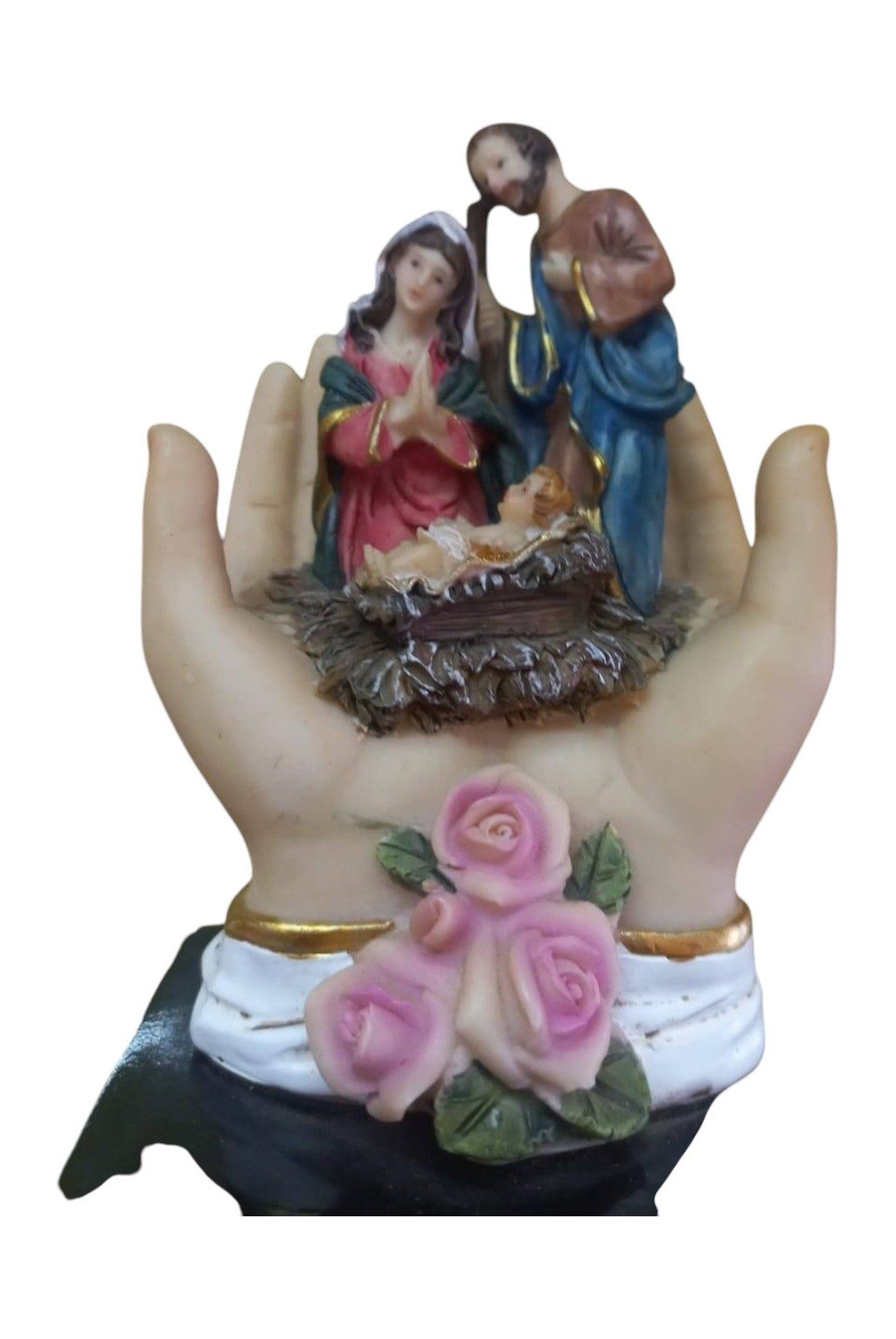 Prayer Hands with Virgin  Mary