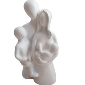 Family Of 4 Statue Mold