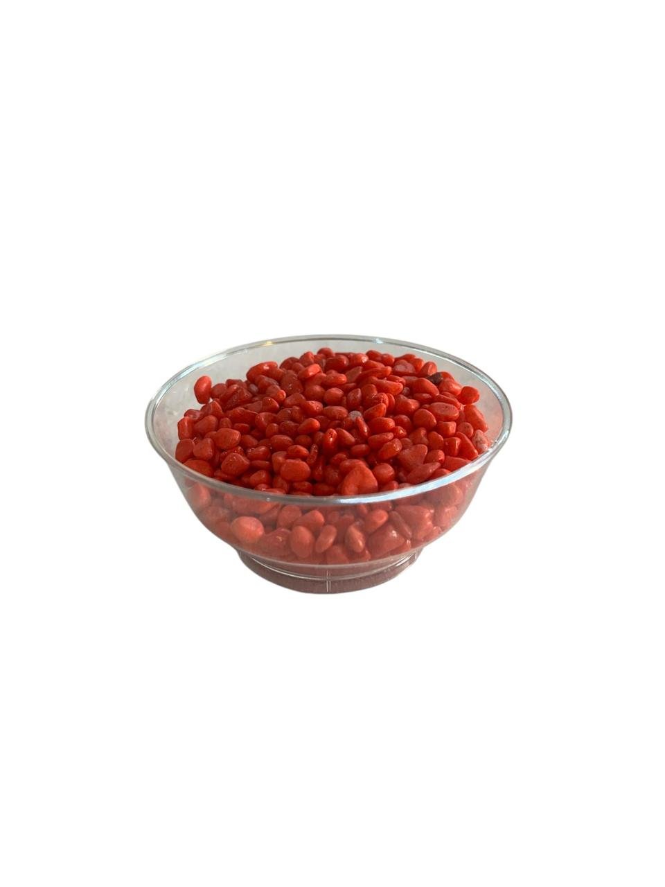 Red dyed Stones