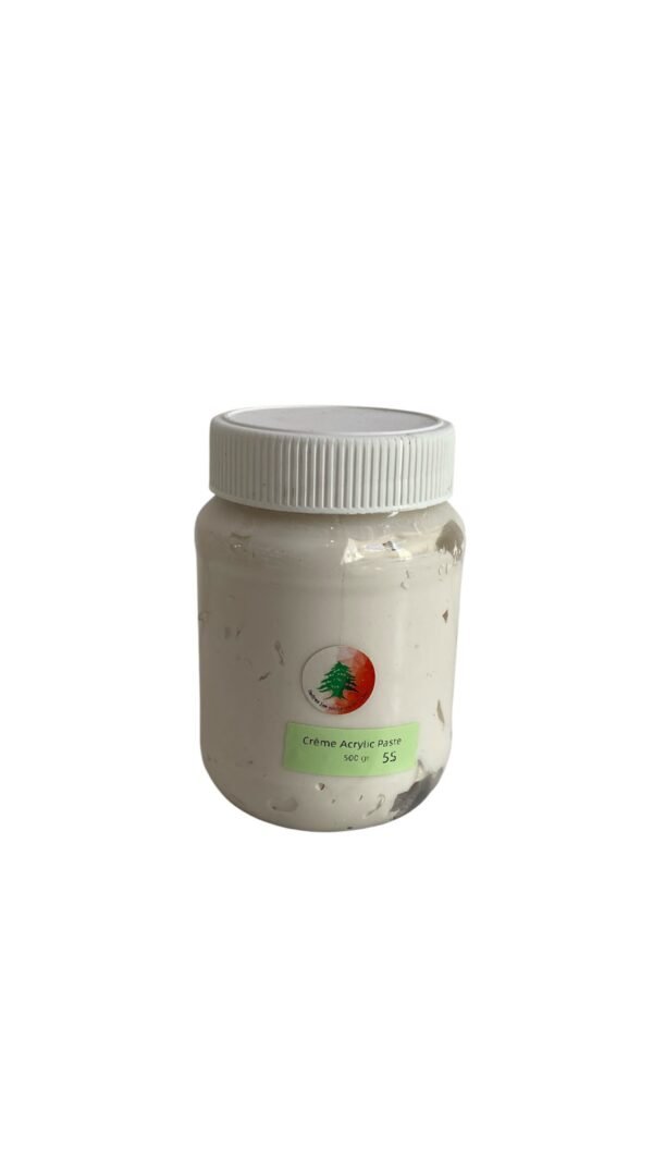 Creme acrylic paste