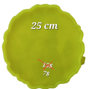 ruffled pie dish silicone mold