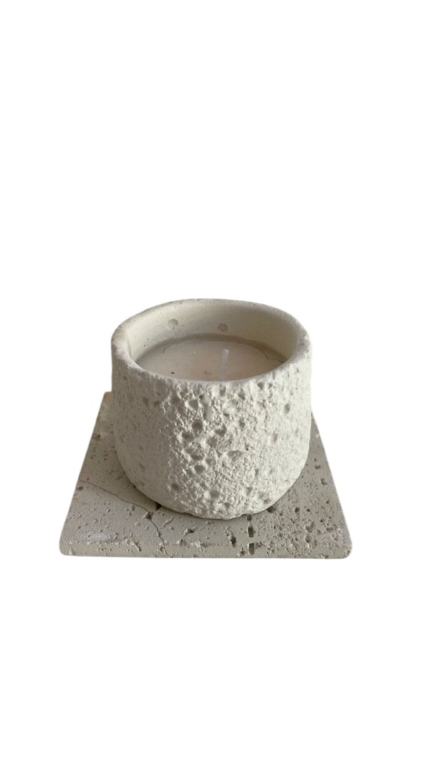 Lava Stone Candle Mold