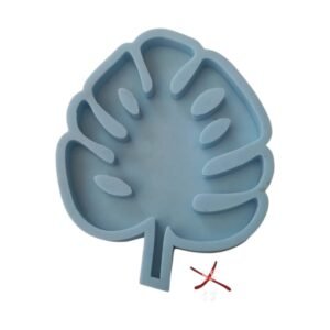 Round Maple Leaf Silicone mold