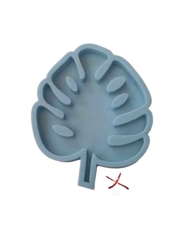Round Maple Leaf Silicone mold